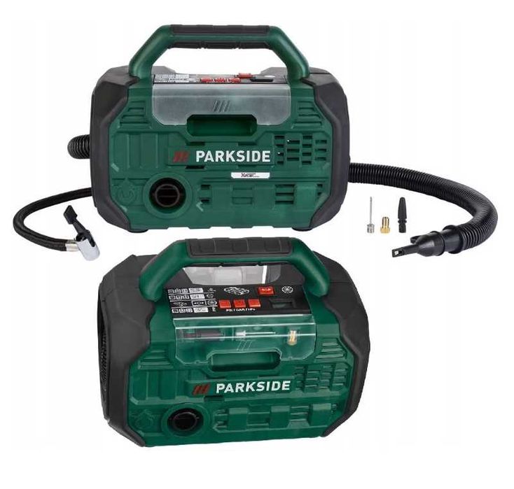 Компресор със смарт батерия 4Ah ParkSide PKA 20-LI A1