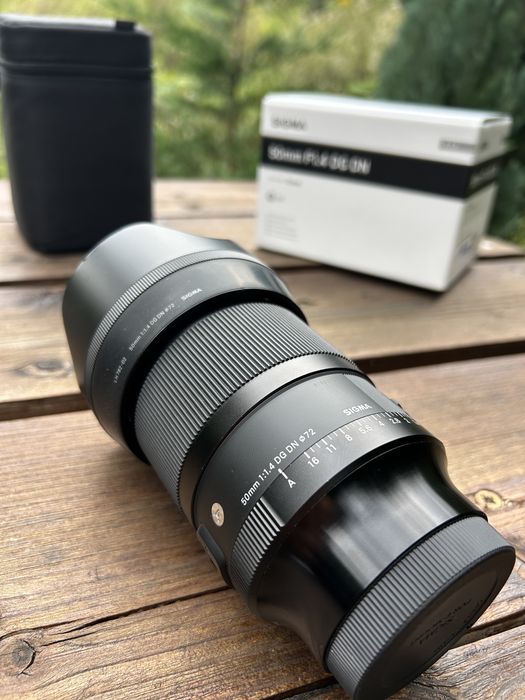 Obiectiv Sigma 50mm f/1,4 - Sony FE    SUPERB !!