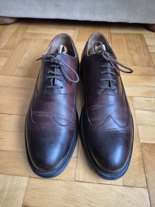Pantofi eleganți Goretti, Piele Naturală, Italian Style, Bărbați - 44