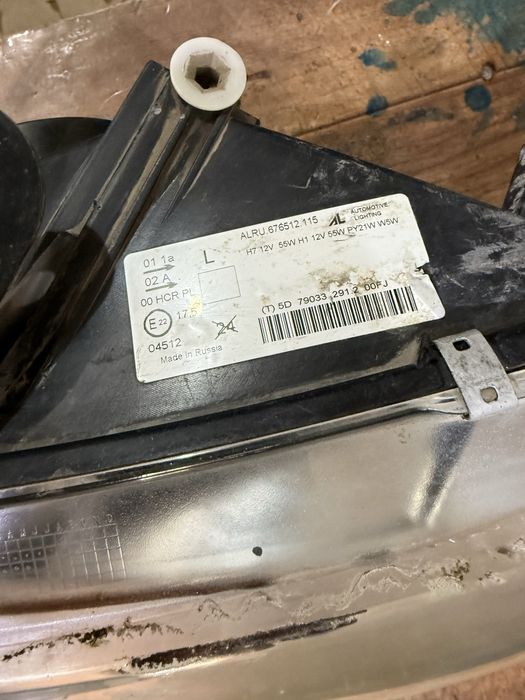 Фара калина 1 левая бош оригигал