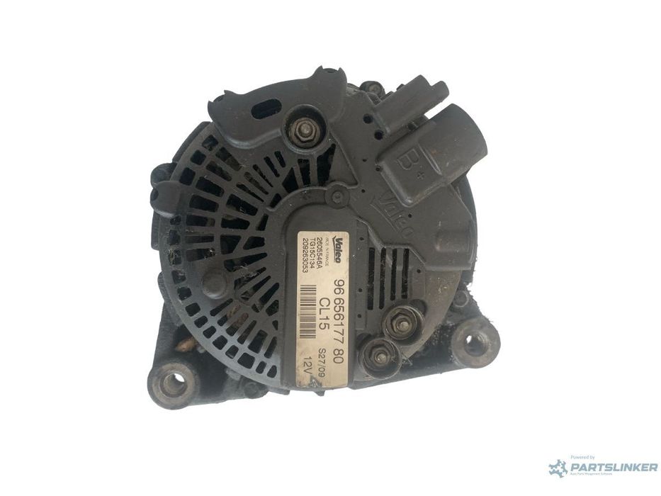 Alternator CITROËN C4 I LC_ 2004 - 2013, PEUGEOT 308 4A_, 4C_ 2007 - > 1.6HDI OEM  9665617780