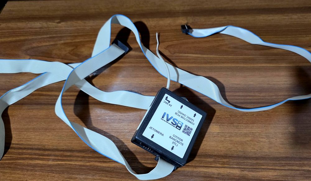 Interfata cititor bancnote bv in paralel automate cafea