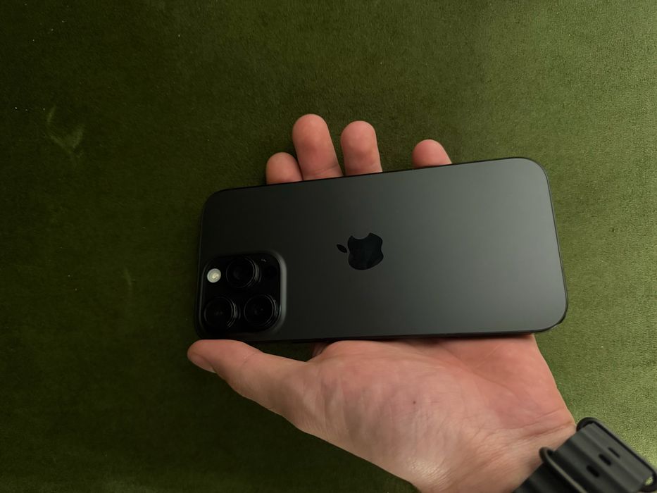 Vand iphone 16 pro max black 256gb