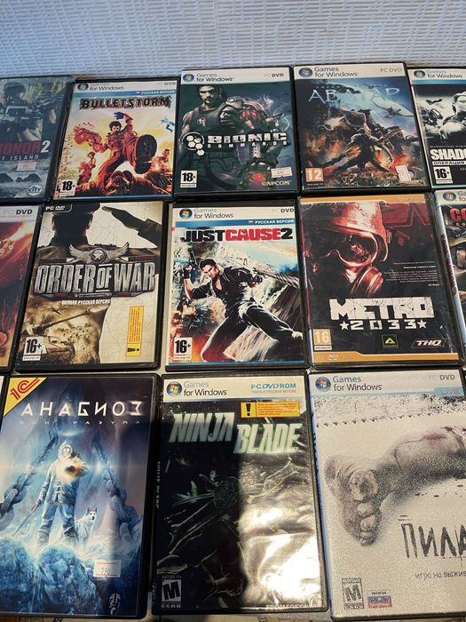 Игры на дисках для ПК