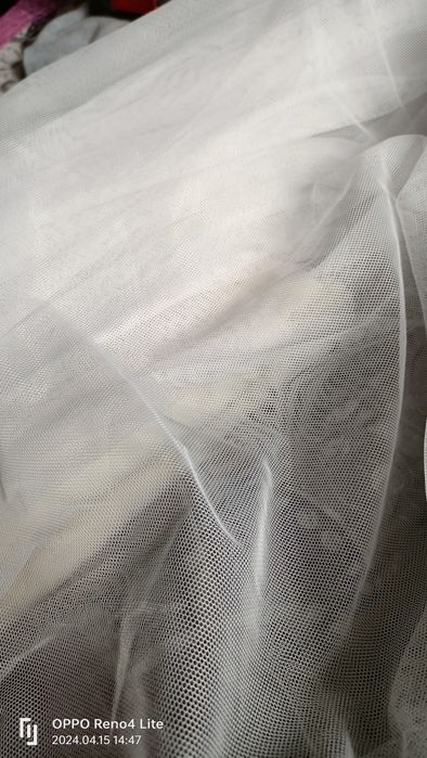 Тюль шторы с партьером