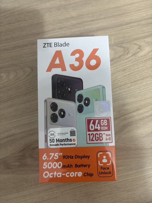 Zte A36 новый