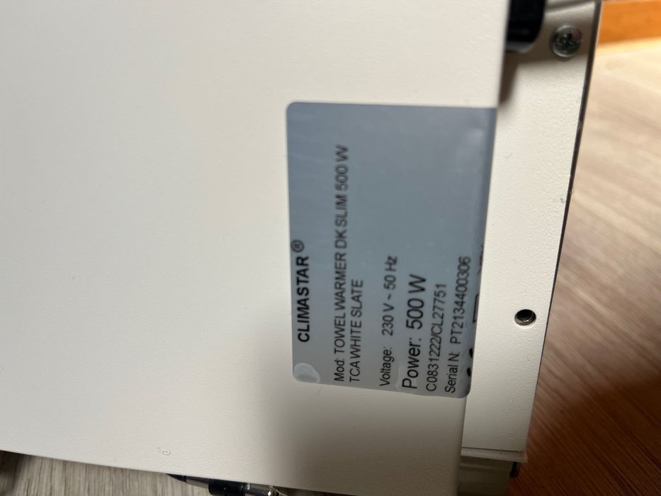 Лъчист конвектор за баня Climastar Silicium SLIM 500 W