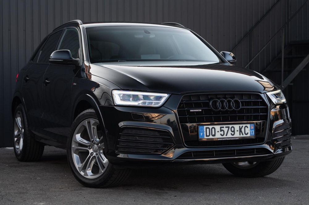 Audi Q3 2.0tdi Quattro, S- Line,facelift, Matrix, automat, 4x4)