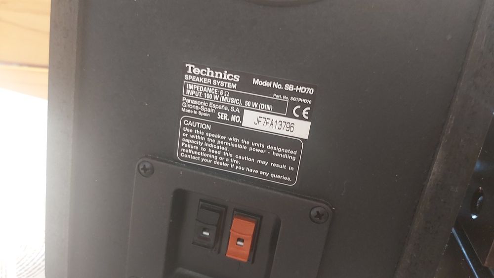 Combina audio Technics  SC-HD70