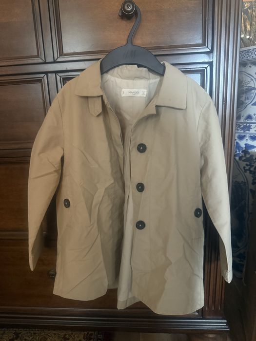 Palton pardesiu trench fetite mango fete copii 7 ani toamna