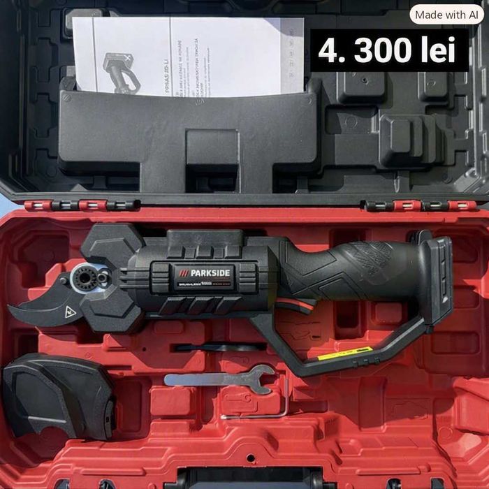 Parkside Performance (impact roti de 600Nm, de 1898Nm, foarfeca gradinarit etc)