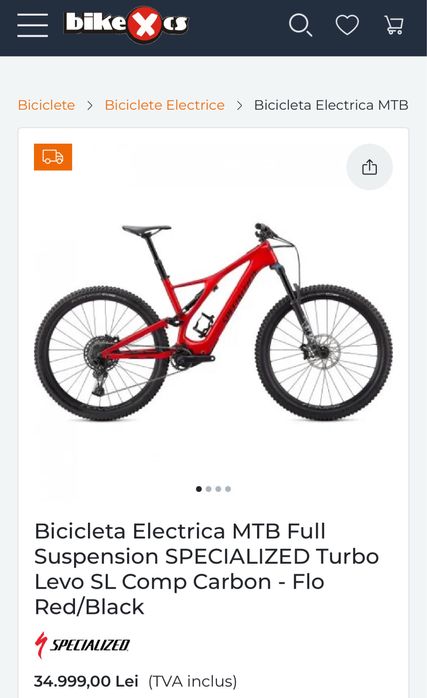 Specialized Turbo Levo SL Carbon garantie