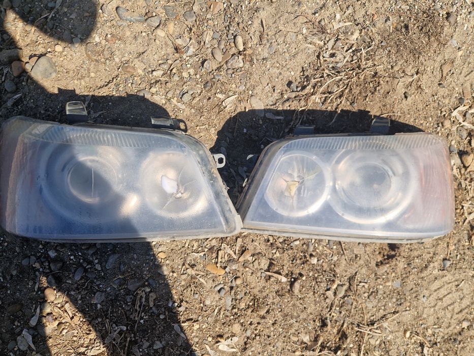 Фары,  переделанные на Тойота ХАЙЛАНДЕР