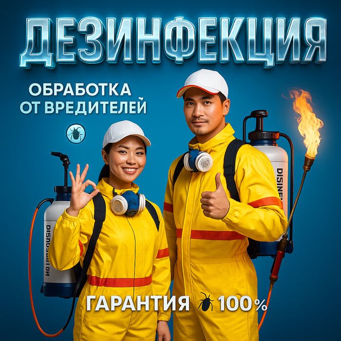 Безопасная санитарная обработка для дома и бизнеса  мышь клоп таракан