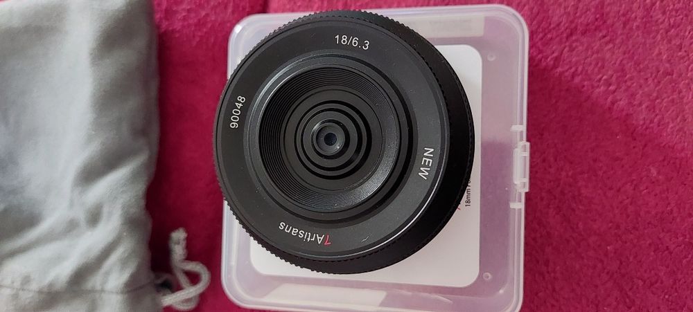 Obiectiv manual 7Artisans 18mm F6.3 Mark II pentru NIKON-Z UFO Lens