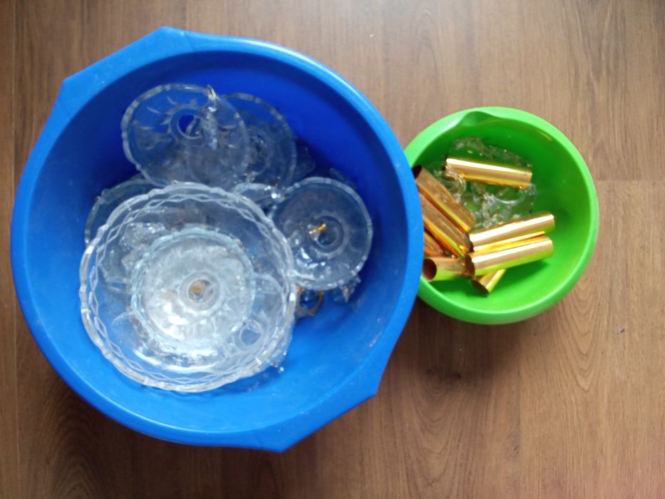 Candelabru cristale cu 8 brațe