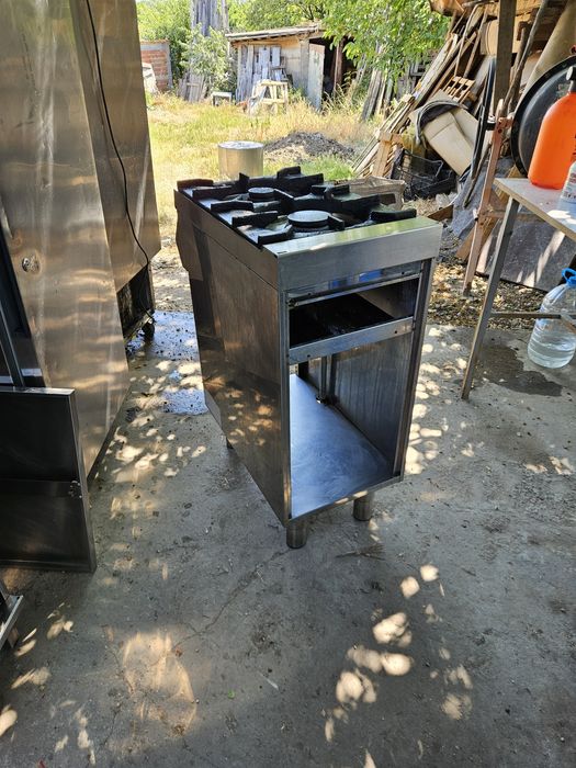 Газов котлон на база Професионален със защита СЕ  2-ка. Втора употреба