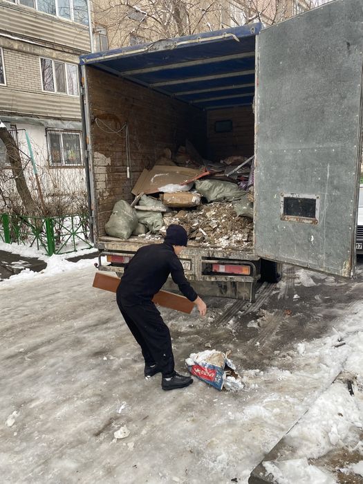 вывоз мусор Газель шымкент 24/7