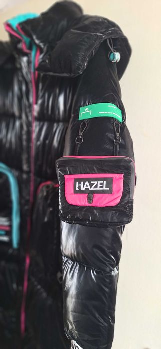 Пухено дълго атрактивно яке с гъши пух