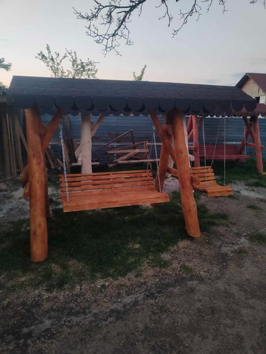 Leagane Rustice din brad