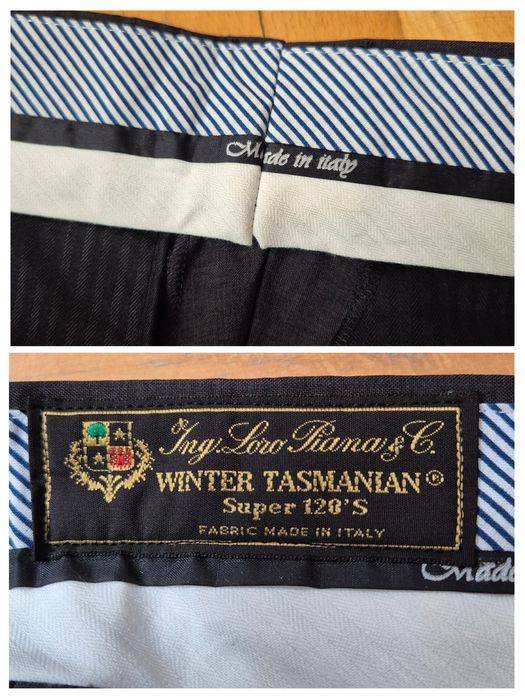 Pantaloni lux Loro Piana, Winter Tasmanian Super 120'S, Bărbați - 50