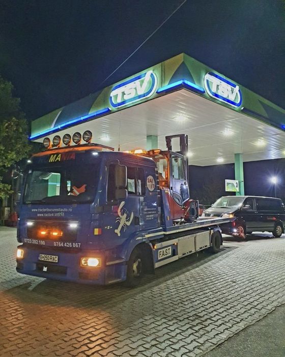 MAN TGL 10.180 Platforma Hidraulica Tractari Auto