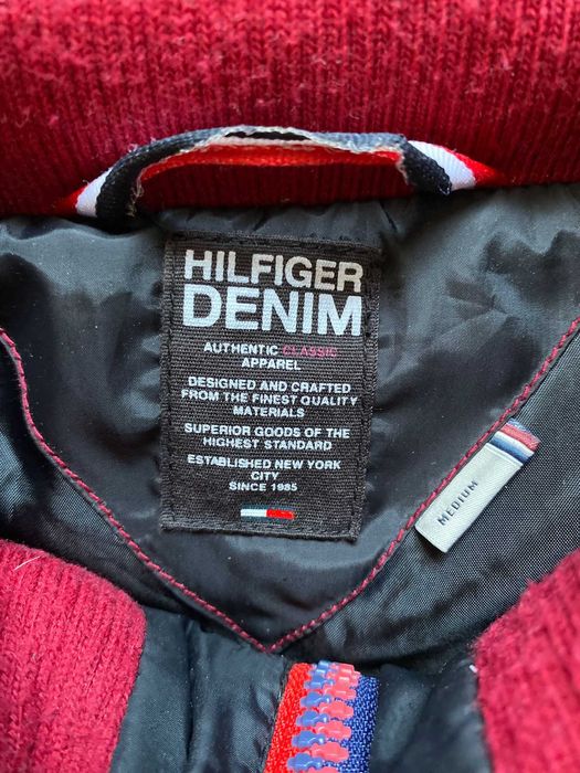 vesta din puf tommy hilfiger denim