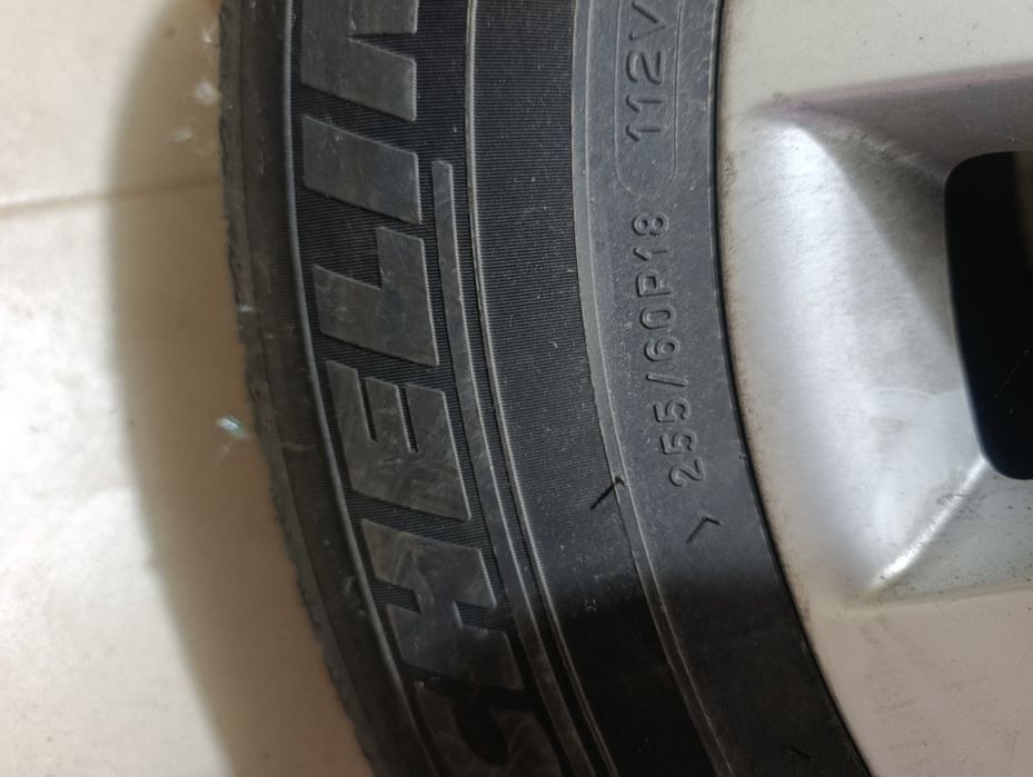 Jante ML +anvelope Michelin 255/60/18