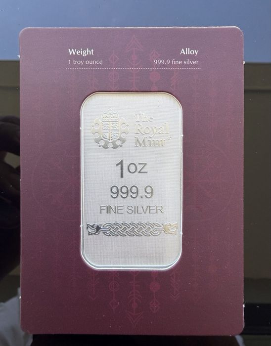Lingou Argint 1 Oz Odin 999.9 Fine Silver – Germania Mint & The Royal Mint