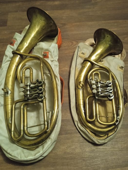 Духовой инструмент советского периода.