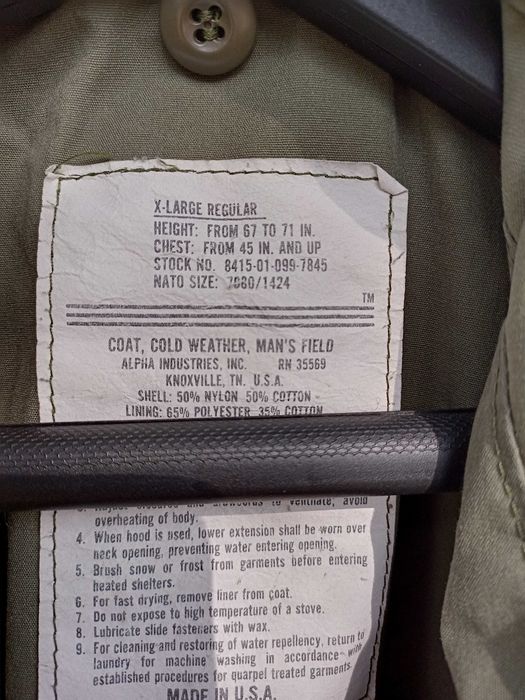 Американско военно яке м65, м65,яке