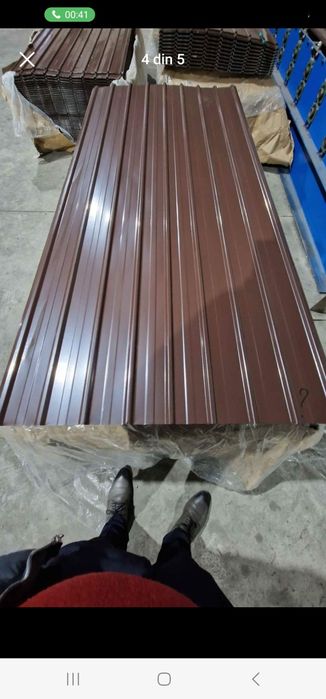 Tabla cutata Zincata și colorata Diferite grosimi