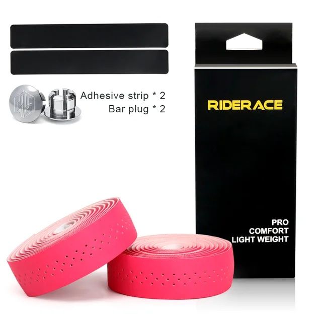 RIDERACE ghidolină piele ecologica perforată ghidon cursiera bicicleta