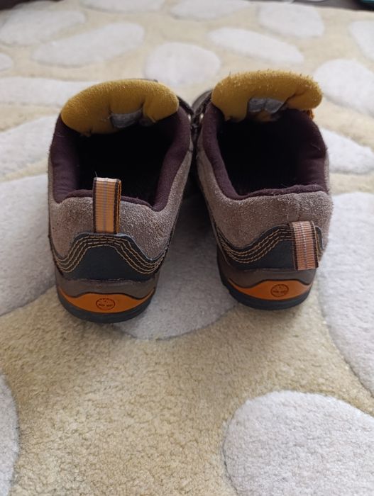 Детски обувки Timberland от естествен велур