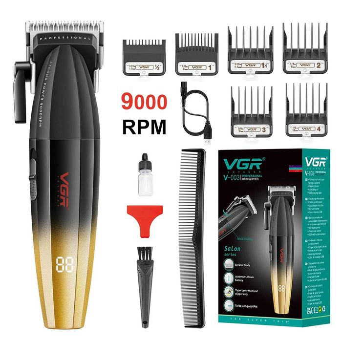 Професионална машинка за подстригване VGR V-003 Fresh Fade