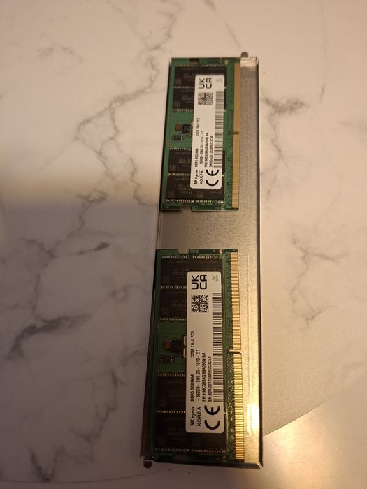 Memorii laptop Skhynix 32Gb DDR5 la 5600Mhz