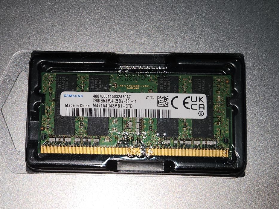 Оперативная память Samsung DDR4 sodimm 32gb [1x32]