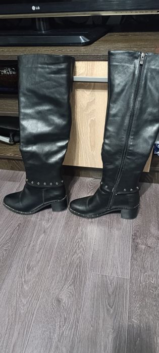 Продам сапоги ботфорты