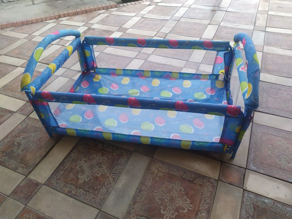 Кровать детский металлический трансформер приставная