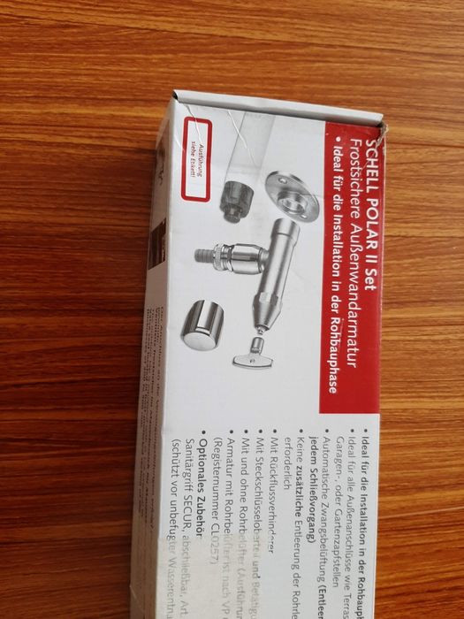 Robinet Shell exterior antiinghet