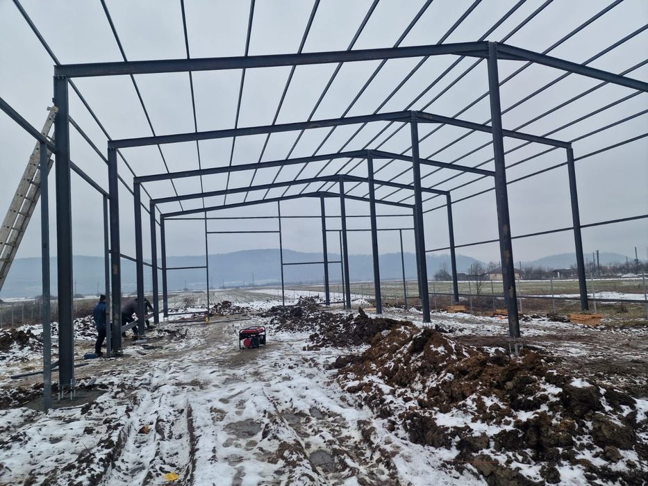 Vând hale metalice conform proiectului dvs lucrăm fără avans