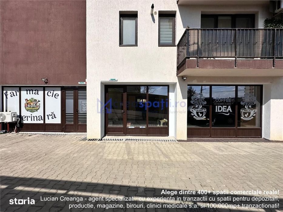 Vanzare chirie spatii comerciale Visan, Profi, de la 30mp la 176mp