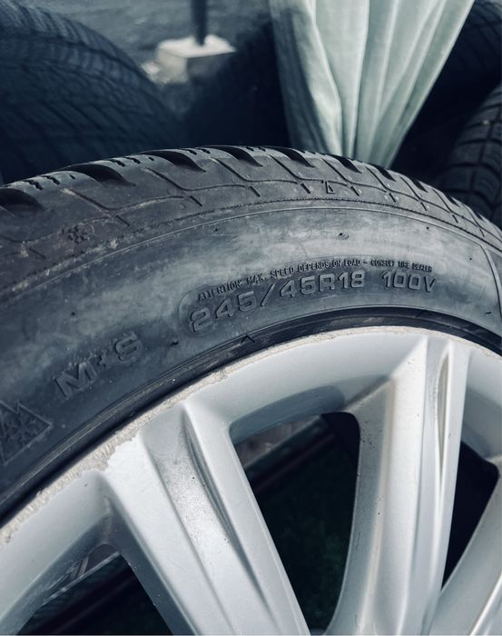 5x112 оригинални джанти за Ауди - 18 цола с Гуми