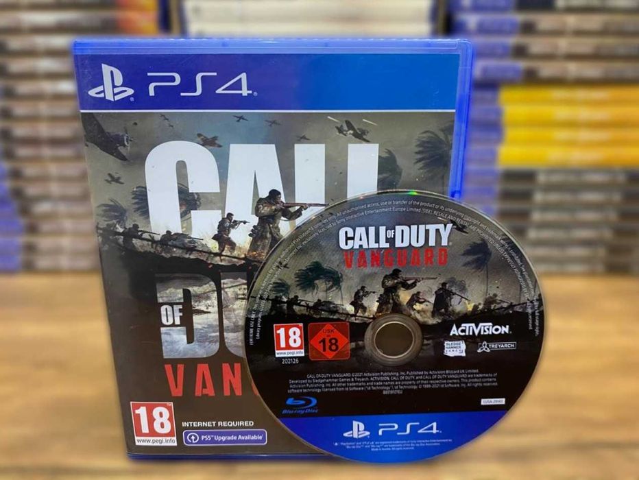 Call Of Duty: Vanguard RUS PS4/PS5 Большой Выбор Дисков