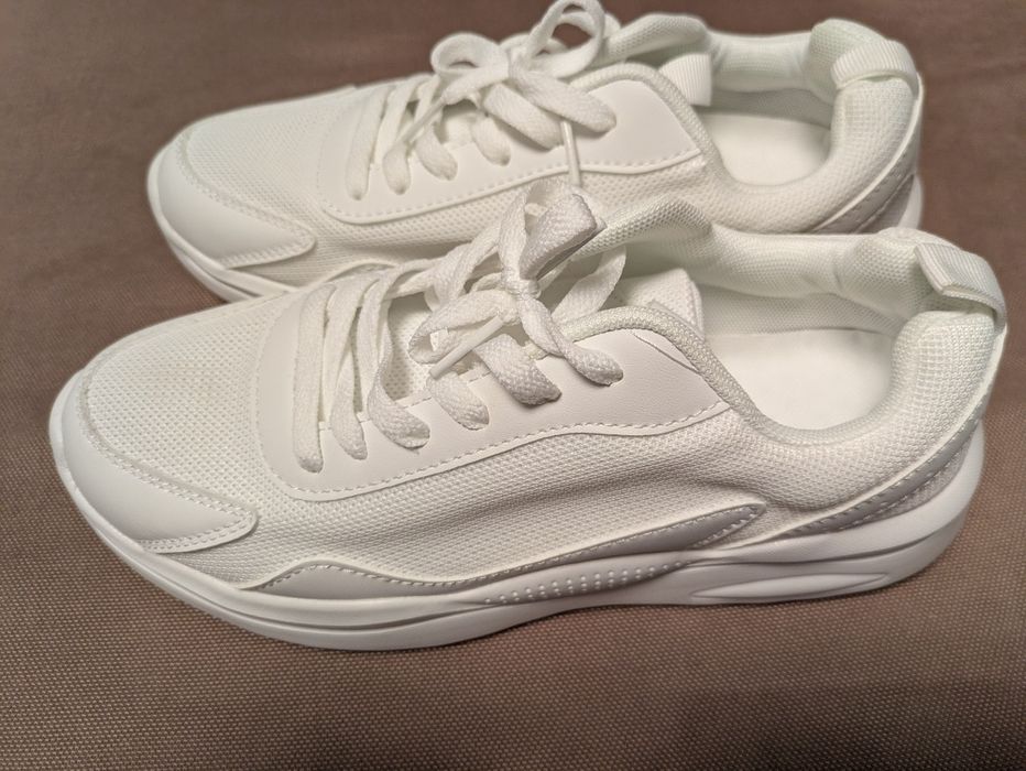 Pantofi sport adidași albi foarte comozi 40-41-42-43