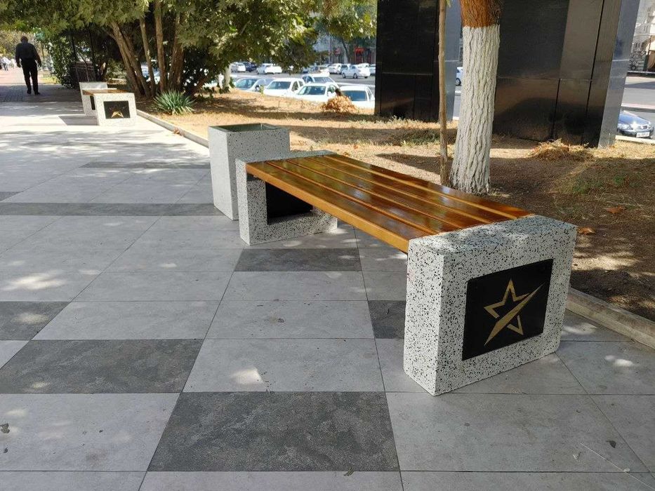 Урна для мусора ЖБИ skomeyka urna kashpo скомейка вазон