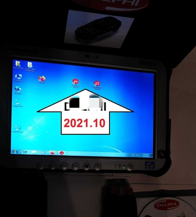 Diagnoza Auto Multimarca Romana 2025 + TABLETA Panasonic 10.1" I5 G7