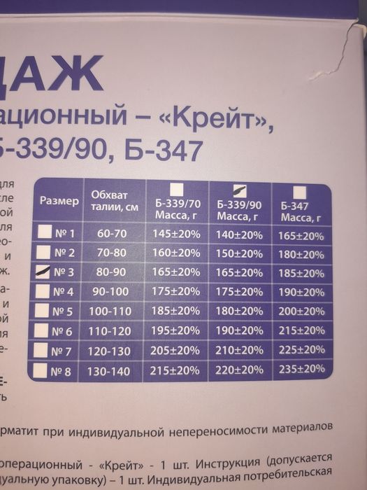 Бандаж для стомы