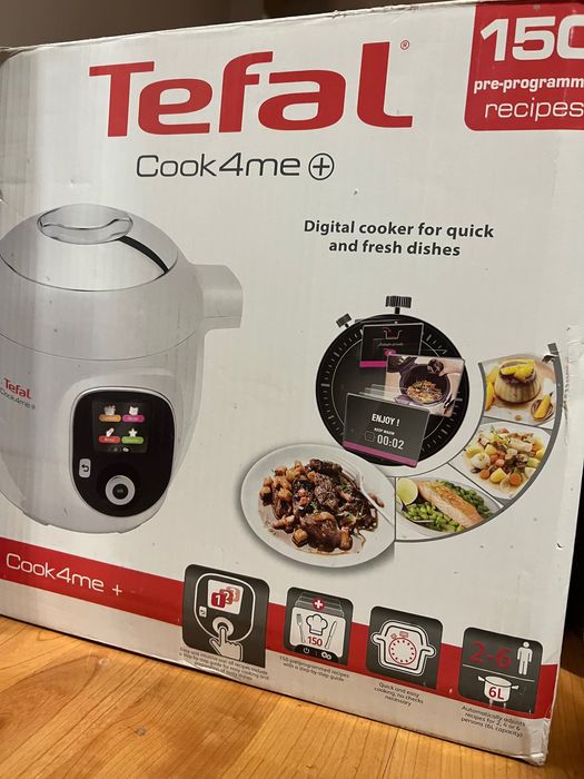 Tefal Cook4Me + (150 Pre-programmed recipies)