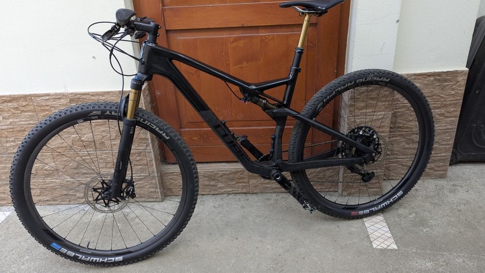 Bicicleta cube ams carbon, axs fox Kashima full suspension